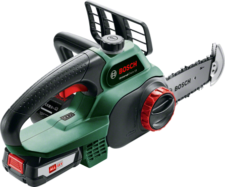 Bosch Akülü Ağaç Kesme Makinesi Zincirli UniversalChain 18 (1 x 2,5 Ah Akü) - 06008B8000