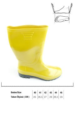 Gezer Kışlık Erkek Uzun Çizme