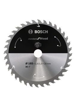 Bosch Daire Testere Bıçağı Standard For Wood 165x20 mm 36 Diş - 2608837686