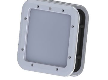 Atlastek Klima Santral Kare Gözetleme Camı 23x23 cm Panel 2.5-3.0 cm