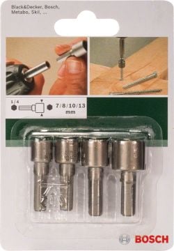 Bosch Lokma Anahtar Ucu Set (4 Parça) - 2609255904