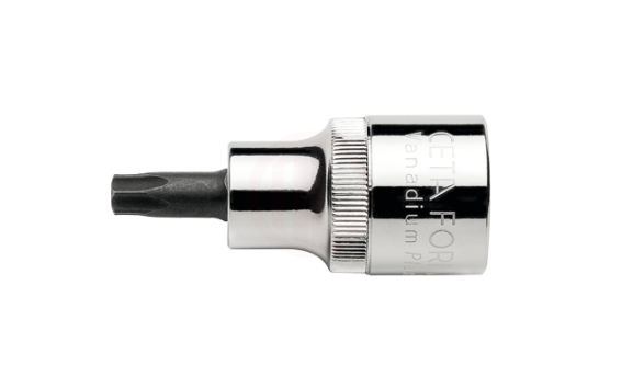 Ceta Form 1/2 İnç Torx Uçlu Lokma (Kısa Tip) T27 X 55 Mm