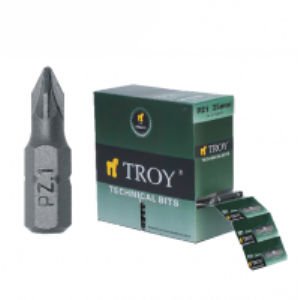 Troy 22253 Bits Uç Seti (PZ1x25mm, 50Adet)
