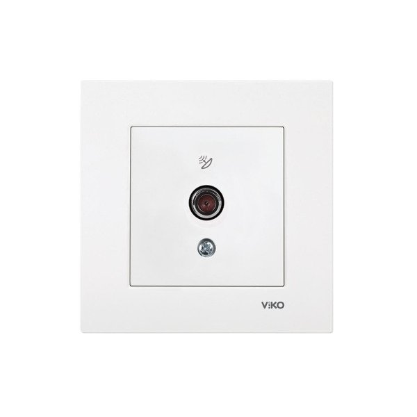 Viko KARRE BEYAZ UYDU PRİZİ F KONNEKTÖRLÜ SONLU - 90967X09