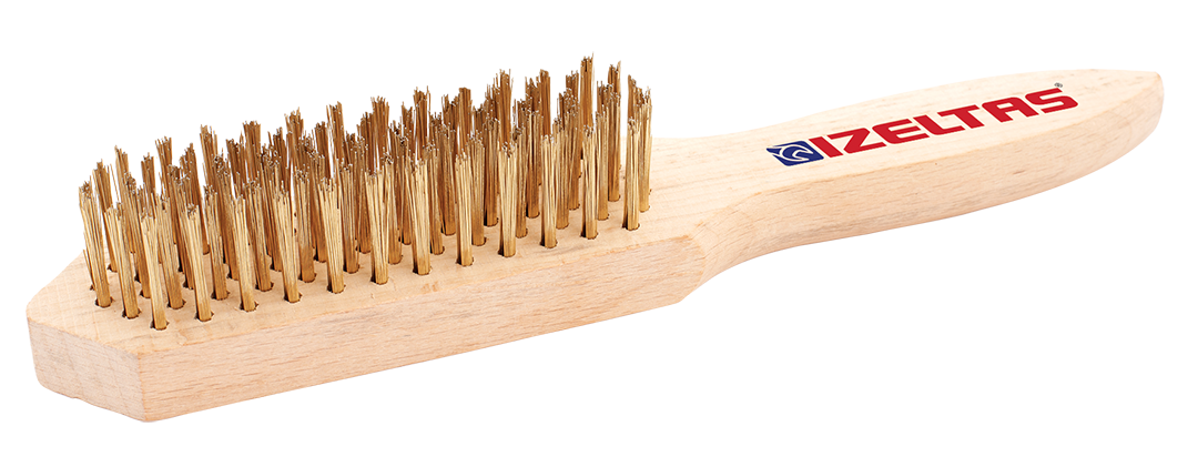 İzeltaş Tel Fırça Ağaç Saplı