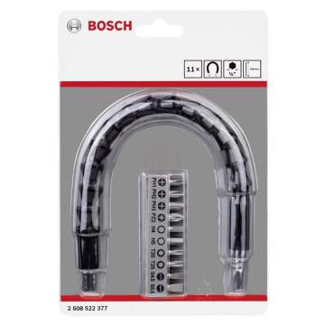 Bosch Vidalama Ve Uzatma Ucu Set 30 Cm Plastik (11 Parça) - 2608522377