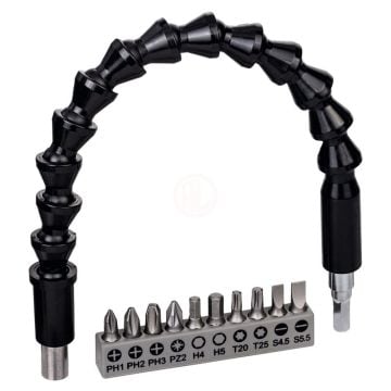 Bosch Vidalama Ve Uzatma Ucu Set 30 Cm Plastik (11 Parça) - 2608522377