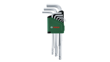 Bosch Allen Anahtar Hex Key Set 9 Parça