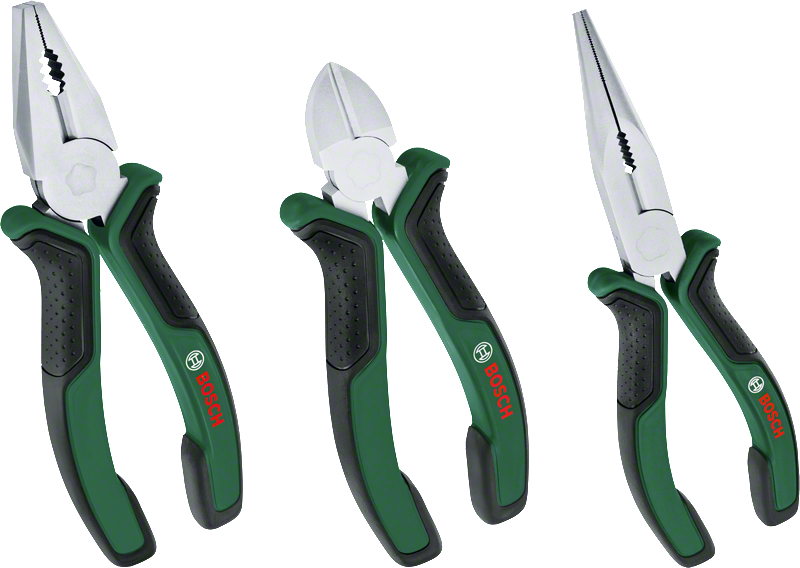 Bosch Pense Seti 3 Parça (Kargaburun, Yan Keski, Pense) - 1600A02C0S