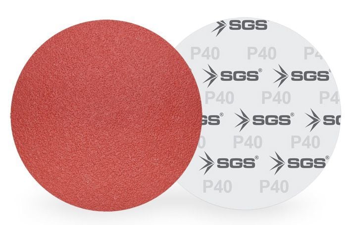 SGS 413 Cırtlı Zımpara Ao 125Mm 60Kum