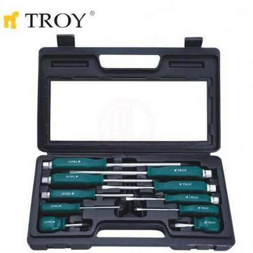 Troy 22307 Somun Başlı Tornavida Seti, 10 Parça