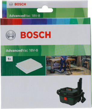 Bosch Süpürge Filtre Kanallı (AdvancedVac 18) - 2609256F65