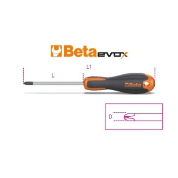 Beta Yıldız Tornavida 1202E 6X150