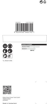 Bosch Ağ Zımpara Expert M480 80x133 mm 320 Kum (10 Adet) - 2608900741