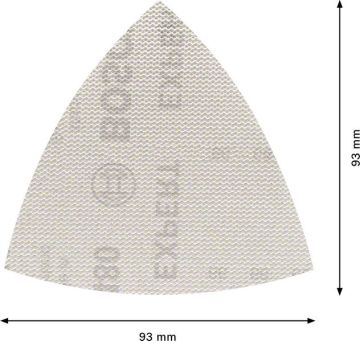 Bosch Ağ Zımpara Expert M480 93x93 mm 240 Kum (5 Adet) - 2608900722