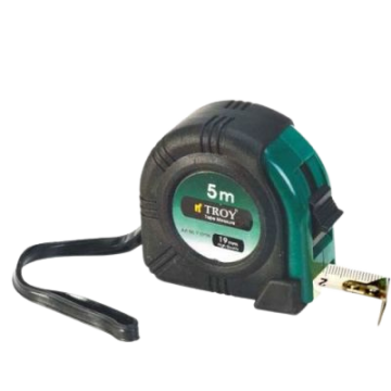 Troy 23105 Stoperli Şerit Metre (5mx19mm)