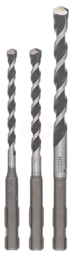 Bosch SDS-Quick Çok Amaçlı Matkap Ucu Set (3 Parça 5-6-7 mm - 2609256918