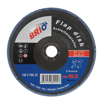 Brio Flap Disk 180Xp60 Zr