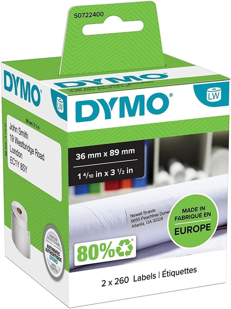 Dyo Dymo Etiket 36X89 Mm Printer