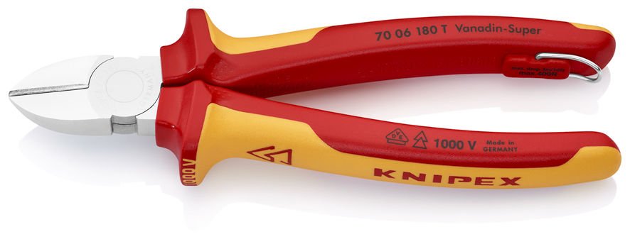 Knipex Asma Halkalı Pense 180 Mm - KNI7006180T