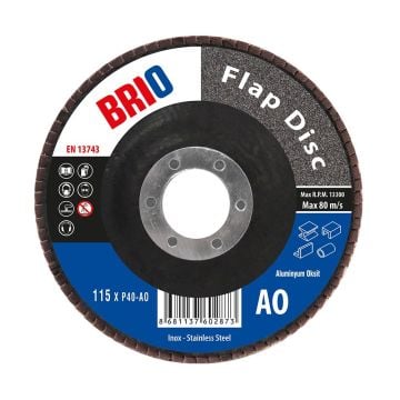 Brio Flap Disk 115Xp40 Ao