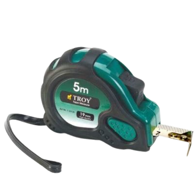 Troy 23126 Stoperli Şerit Metre (5mx19mm)
