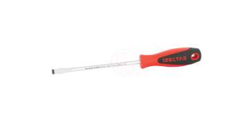 İzeltaş Düz Uçlu Tornavida Ergonomik Seri 6x150 mm