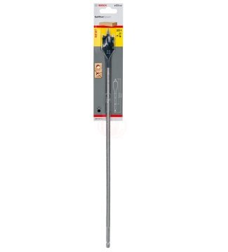 Bosch SelfCut Speed Yaprak Ahşap Matkap Ucu 1/4 İnç Altıgen Şaft 22x400 mm - 2608595411