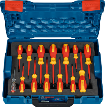 Bosch Profesyonel VDE Tornavida Seti 14 Parça