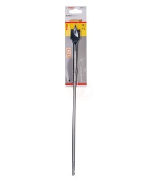 Bosch SelfCut Speed Yaprak Ahşap Matkap Ucu 1/4 İnç Altıgen Şaft 24x400 mm - 2608595412