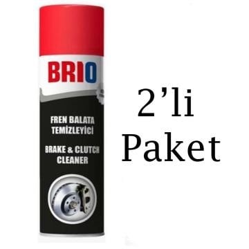 Brio Fren Balata Temizleyici Genel Temizleyici Sprey 500 Ml 2'li