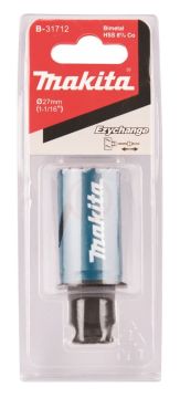 Makita Ezychange Bi-Metal Delik Açma Testeresi 27 mm (B-31712)