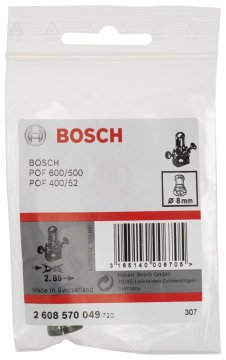 Bosch Penset Somunsuz Ø8 mm (GGS 27/C - POF 500/600) - 2608570049
