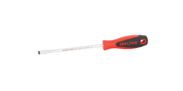 İzeltaş Düz Uçlu Tornavida Ergonomik Seri 9x200 mm