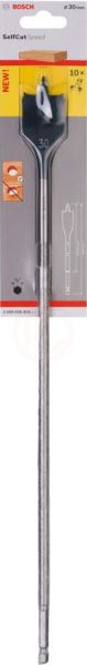Bosch SelfCut Speed Yaprak Ahşap Matkap Ucu 1/4 İnç Altıgen Şaft 30x400 mm - 2608595416