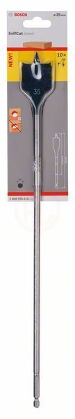 Bosch SelfCut Speed Yaprak Ahşap Matkap Ucu 1/4 İnç Altıgen Şaft 35x400 mm - 2608595418
