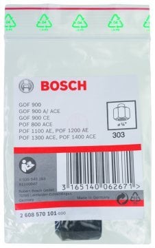 Bosch Freze Uyumlu Penset/Somun Ø1/4 İnç 19 mm - 2608570101