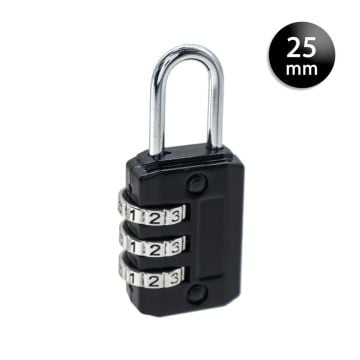 Yuma Kilit Ymk Üç Basamaklı Şifreli Asma Kilit 25 Mm
