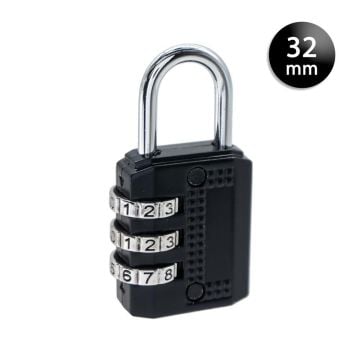 Yuma Kilit Ymk Üç Basamaklı Şifreli Asma Kilit 32 Mm
