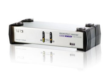 Aten 2 Port Usb Vga Dual View Kvmp™ (Keyboard/Video Monitor/Mouse) Periferi Switch