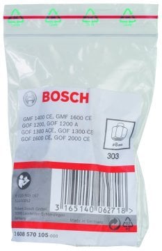 Bosch Freze Uyumlu Penset/Somun Ø8 mm 24 mm - 2608570105