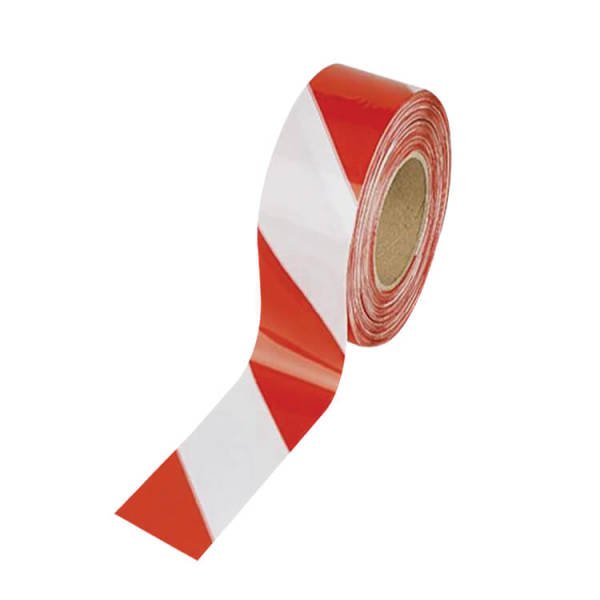 MFK Plastik İkaz Şeridi 500 Mt Kırmızı-Beyaz - MFK8050