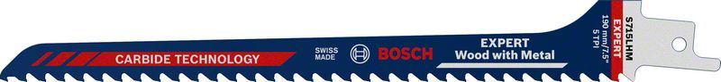 Bosch Panter Testere Bıçağı Expert W&MDem S715 LHM (1 Adet) - 2608900384
