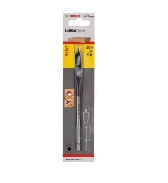 Bosch SelfCut Speed Yaprak Ahşap Matkap Ucu 1/4 İnç Altıgen Şaft 10x152 mm - 2608595483