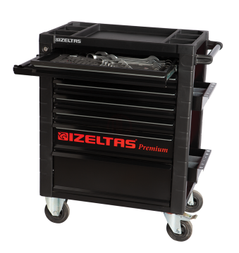 İzeltaş Premium Serisi Takım Dolabı 7 Çekmece