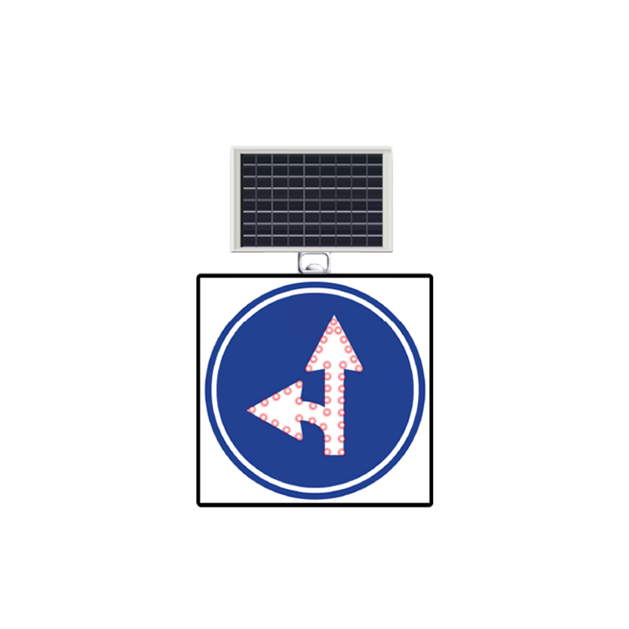 MFK Plastik İleri ve Sola Mecburi Yön 60x60 Cm - MFK9612