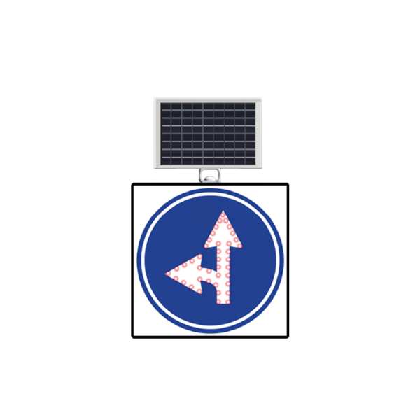 MFK Plastik İleri ve Sola Mecburi Yön 60x60 Cm - MFK9612