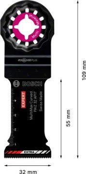 Bosch Starlock Aksesuarı / Expert StarlockPlus Testere MuMax PAIZ32APT (10 Adet) - 2608900029