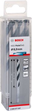 Bosch Metal Matkap Ucu HSS PointTeQ (DIN 338) 8,9 mm (10 Adet) - 2608577257