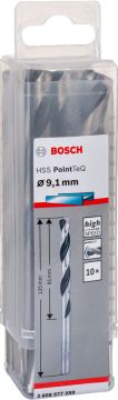 Bosch Metal Matkap Ucu HSS PointTeQ (DIN 338) 9,1 mm (10 Adet) - 2608577259